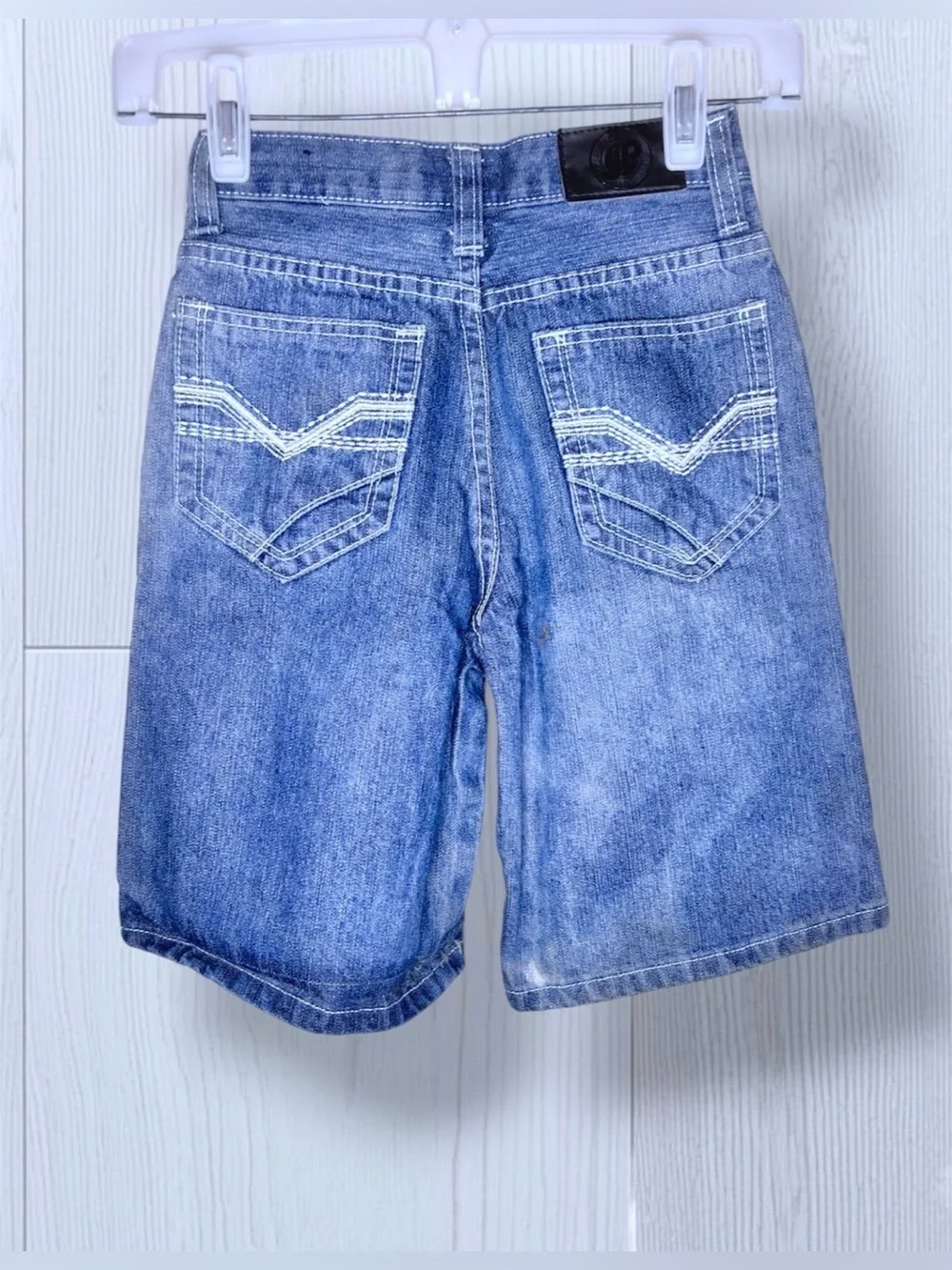 JAMPLAY Boys Denim Shorts | Medium Wash Classic Five-Pocket Jean Jorts